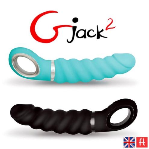 Вибратор для женщин и мужчин Gjack2 черный