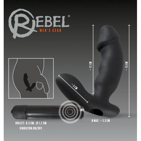 Массажер простаты Rebel Cock-shaped vibe Prostata Vibrator