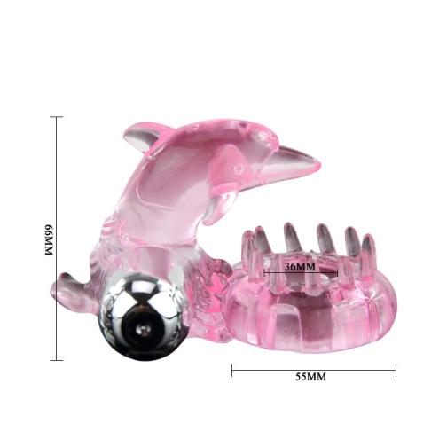 Эрекционное кольцо с вибрацией Cock Ring 2 With Bullet Vibrator, Pink