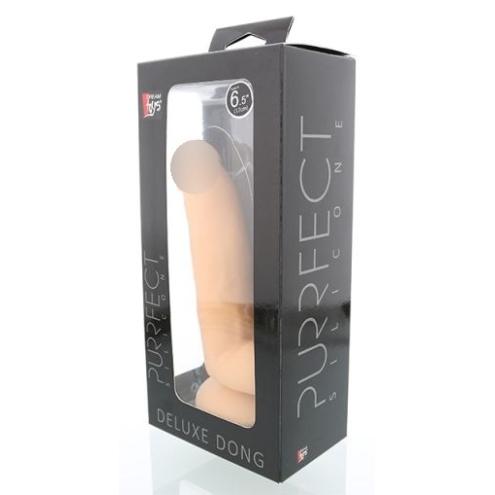 Фаллоимитатор PURRFECT SILICONE DELUXE DONG 6.5INCH замечательный красавчик для неземных оргазмов