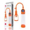 Вакуумная помпа для увеличения члена A-TOYS Penis Pump Orange совмещает приятное с полезным