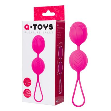 Вагинальные шарики A-TOYS Keggel Balls silicone pink для милых женщин