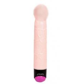 Реалистичный вибратор Jelly Vibr Flesh с ротацией - 1