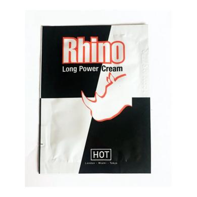 Крем-пролонгатор Hot Rhino Long Power Cream (пробник), 3мл