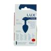 Металлическая анальная пробка Lux Active с розой - Rose Anal Plug - Black