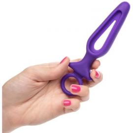 Силиконовая анальная пробка Pipdream Silicone Groove Probe - 4