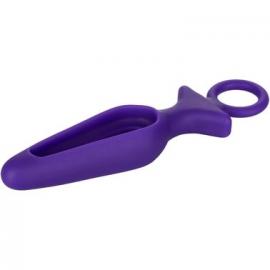 Силиконовая анальная пробка Pipdream Silicone Groove Probe - 3