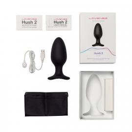 Анальна смарт-вібропробка Lovense Hush 2, розмір L - 5