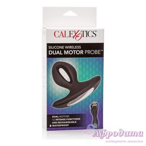 Полая анальная пробка CalExotics Wireless Dual Motor Probe