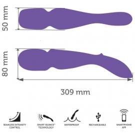We-Vibe Wand - мощный универсальный вибромассажер, 30,9х5 см - 5