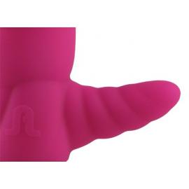 Силиконовый вибратор Adrien Lastic Cyclone Magenta - 2