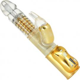 Вібратор для жінок Marc Dorcel Orgasmic Rabbit Gold - 4