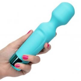 Вибромассажер CalExotics Eden Wand бирюзового цвета  - 3