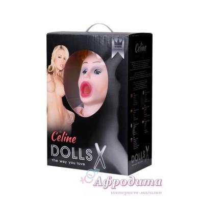 Надувная кукла Celine Toyfa Dolls-X Passion с реалистичной головой