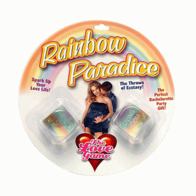 Кубики Rainbow Paradice для забавных эротических игр!