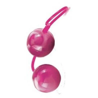 Вагинальные шарики Marbilized Duo Balls Pink подарят миллион оргазмов