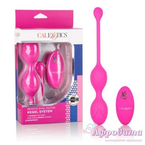Вагинальные шарики CalExotics Remote Dual Motor Kegel System