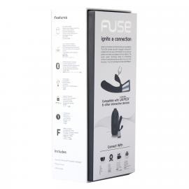 Інтерактивний вібратор-кролик OhMiBod Fuse for Kiiroo Black - 3