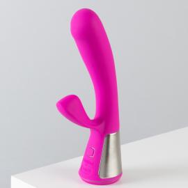 Інтерактивний вібратор-кролик OhMiBod Fuse for Kiiroo Pink - 11