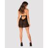 Комплект Obsessive Medilla chemise (Черный, M/L)