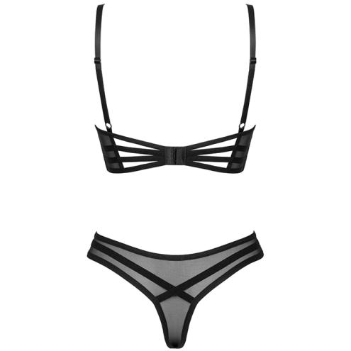 Комплект Obsessive Roxelia set (Черный, XS/S)