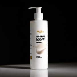 Интимный лубрикант MyLove Sperm liquid-water-splash 300 ml - 4