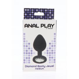 ToyJoy Diamond Booty Jewel Medium - Анальна пробка М - 3