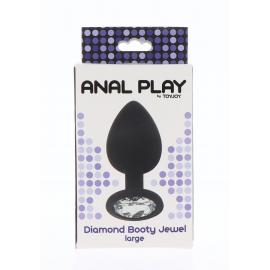 ToyJoy Diamond Booty Jewel Large - Анальна пробка L - 2