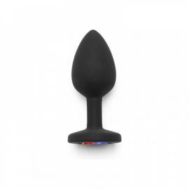 Toy Joy Rainbow Booty Jewel Small - Анальна пробка з райдужним кристалом в основі S - 2