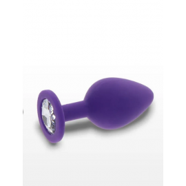Toy Joy Large Diamond Booty Jewel - Пробка анальна фіолетова - 1
