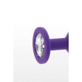 Toy Joy Large Diamond Booty Jewel - Пробка анальна фіолетова - 4