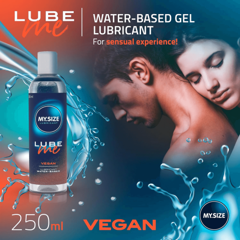 Лубрикант на водной основе Amor My.Size Lube Me Vegan, 250 мл