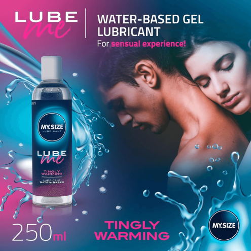 Лубрикант на водной основе Amor My.Size Lube Tightly Warming, 250 мл