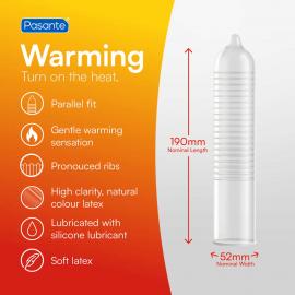 Презервативы Pasante Warming Condoms Bulk Packs 144 pcs - 2