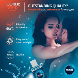 Лубрикант на водной основе Amor My.Size Lube Me Vegan, 100 мл - 2