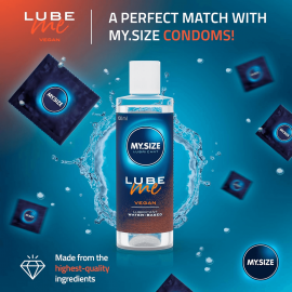 Лубрикант на водной основе Amor My.Size Lube Me Vegan, 100 мл - 5