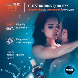 Лубрикант на водной основе Amor My.Size Lube Me Vegan, 250 мл - 4