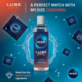 Лубрикант на водной основе Amor My.Size Lube Me Vegan, 250 мл - 2