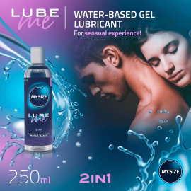Лубрикант на водной основе Amor My.Size Lube 2in1, 250 мл - 4