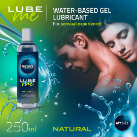 Лубрикант на водной основе Amor My.Size Lube Natural, 250 мл - 5