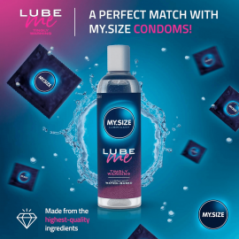 Лубрикант на водной основе Amor My.Size Lube Tightly Warming, 250 мл - 5