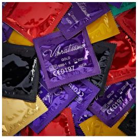 Презервативы Amor Vibratissimo Color, 100 шт - 2