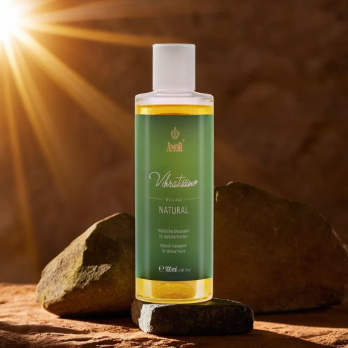 Масажна олійка Amor Natural з нейтральним ароматом, 100 мл
