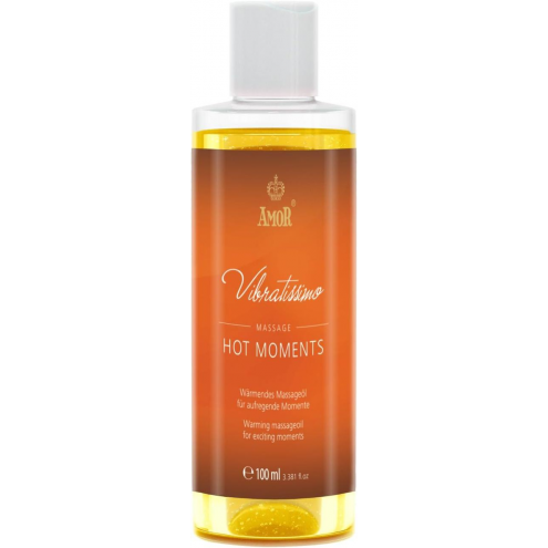 Масажна олійка Amor Vibratissimo Hot Moments, 100 мл