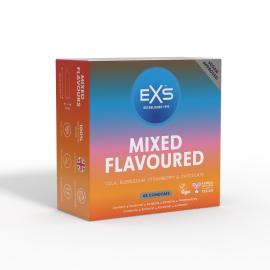 Презервативы EXS Mixed Flavoured, ароматизированные, 48 шт - 1