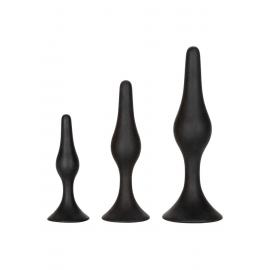 California Exotic Novelties Silicone Anal Starter Kit - Набір анальних пробок - 4