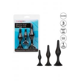 California Exotic Novelties Silicone Anal Starter Kit - Набір анальних пробок - 1