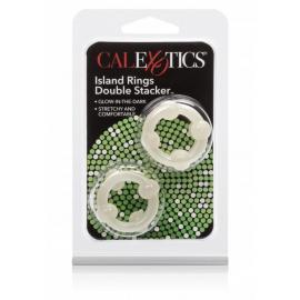 Ерекційні кільця Island Rings Double Stacker (світиться у темряві) - 2