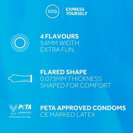 Презервативы 12 SZT. EXS MIX FLAVOURED - 3