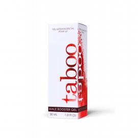 Возбуждающий и согревающий крем для мужчин TABOO MALE BOOSTER GEL 30ML - 2